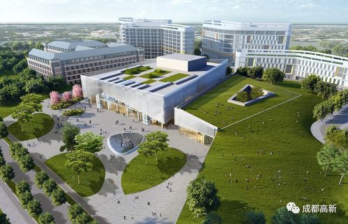 总投资100亿 成都未来科技城 公园里的大学年底主体完工